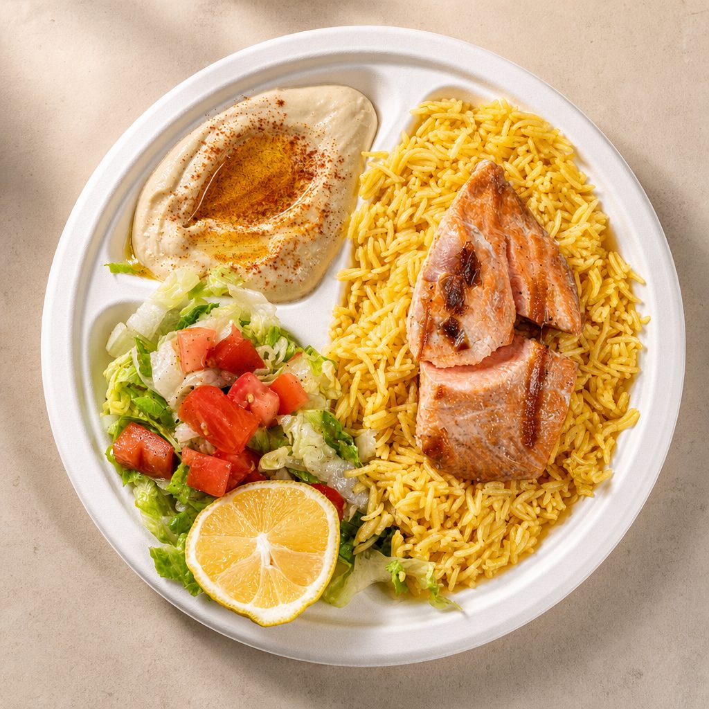 Salmon Plate.