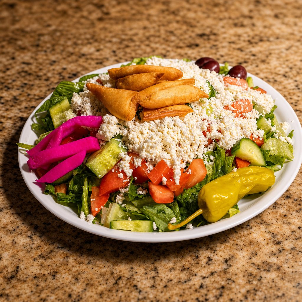 Large Greek Salad.