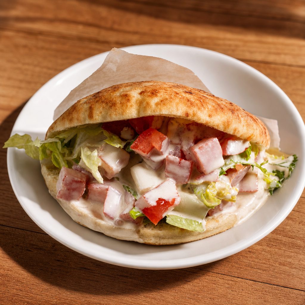 Beef Kafta Pita.
