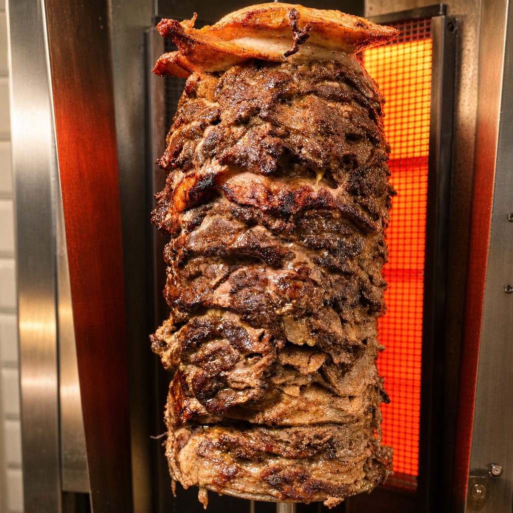 LARGE STEAK SHAWARMA BOWL.