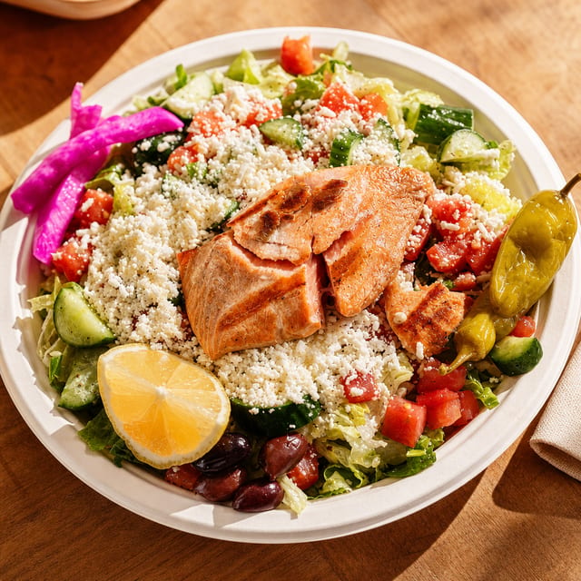 Salmon Salad.