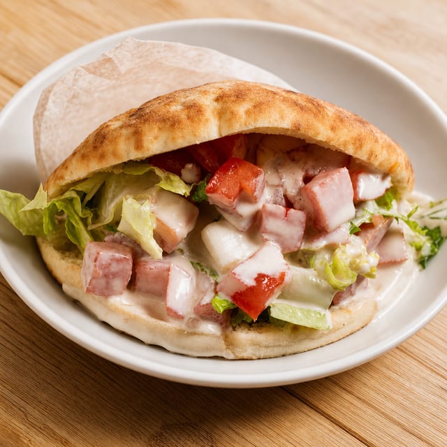 Chicken Kabob Pita.