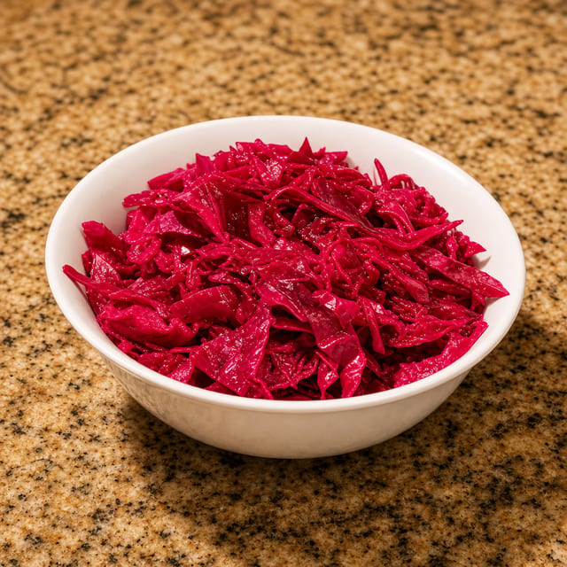 SMALL RED CABBAGE.