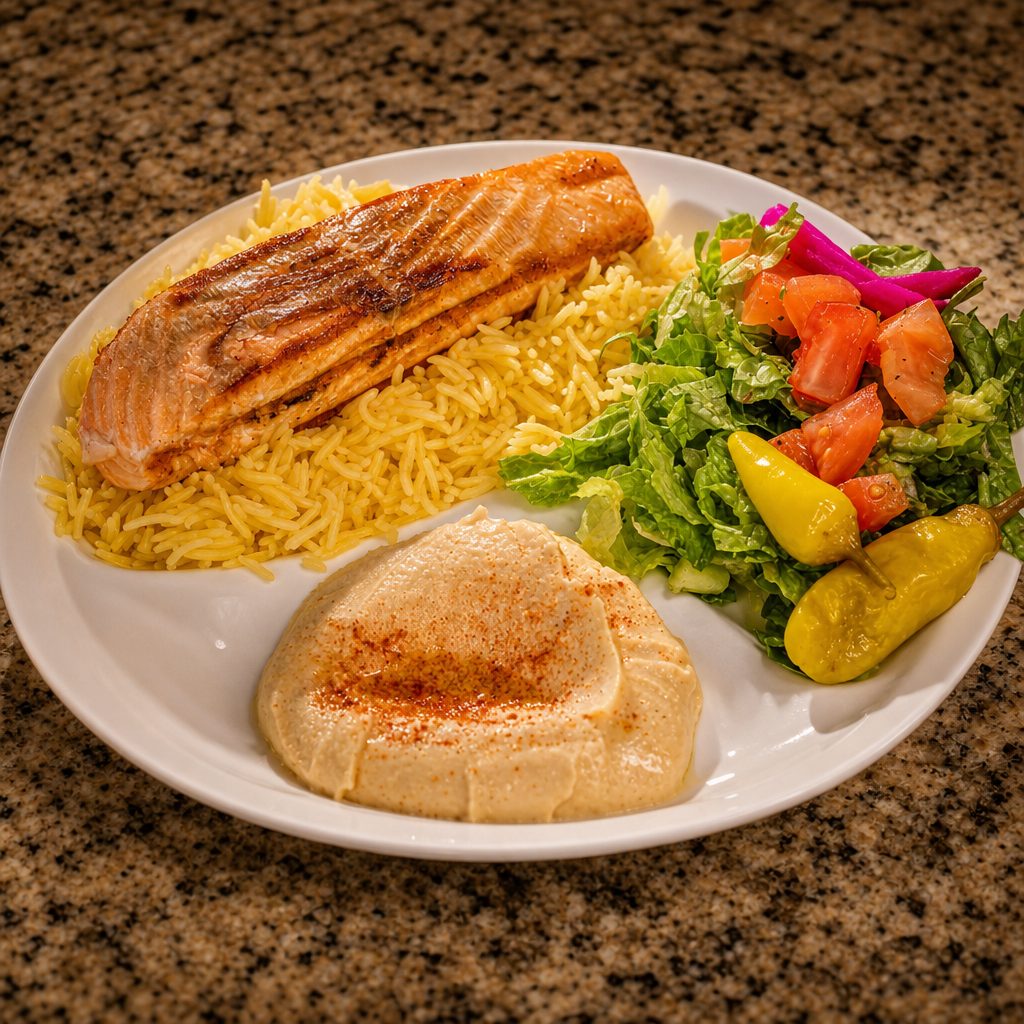 Lemon Chicken plate.