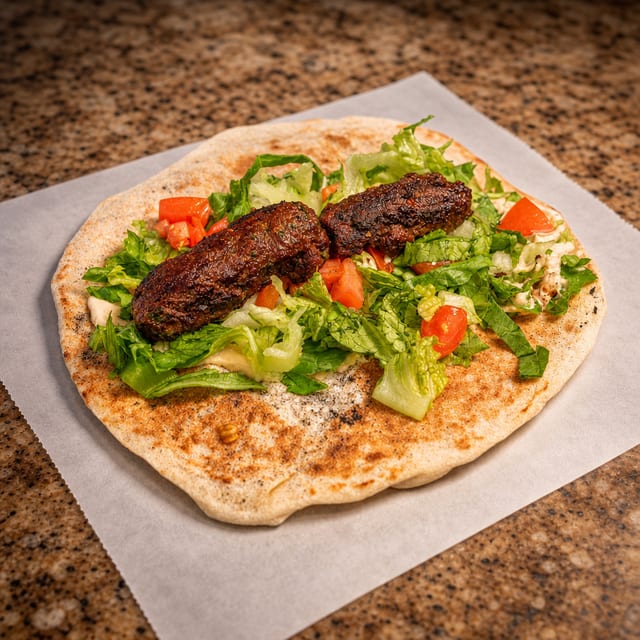 Beef Kafta Lafa.